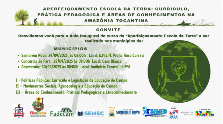 Aula Inaugural do Curso de Aperfeiçoamento Escola da Terra